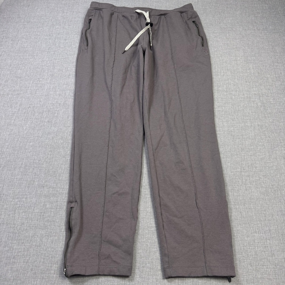 Vuori Transit Jogger Mens XL Gray French Terry Elastic Waist Drawstring